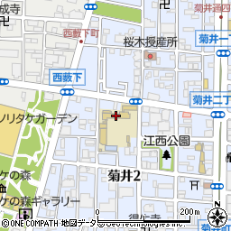 江西国際学園周辺の地図