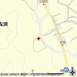 京都府福知山市三和町友渕493-1周辺の地図