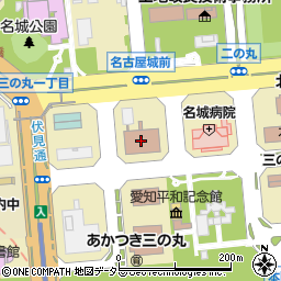 名古屋地方裁判所周辺の地図