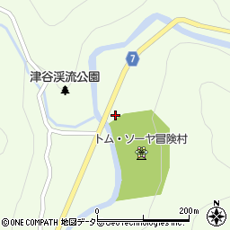 岡山県美作市右手1358周辺の地図