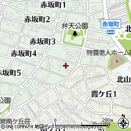 愛知県名古屋市千種区赤坂町4丁目39周辺の地図