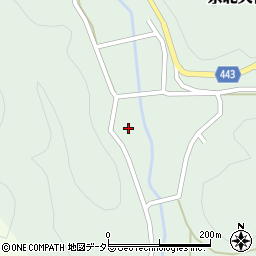 京都府京都市右京区京北矢代中町（ヱゴノシタ）周辺の地図
