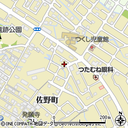 滋賀県東近江市佐野町280-1周辺の地図