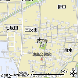愛知県あま市七宝町遠島三反田654周辺の地図