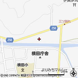 島根県仁多郡奥出雲町横田1194周辺の地図