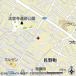 滋賀県東近江市佐野町544周辺の地図