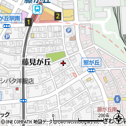 愛知県名古屋市名東区藤見が丘周辺の地図