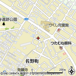 滋賀県東近江市佐野町391-5周辺の地図