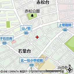 愛知県名古屋市名東区若葉台614周辺の地図