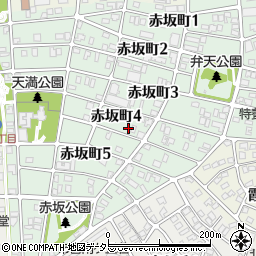 愛知県名古屋市千種区赤坂町4丁目63-5周辺の地図