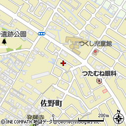 滋賀県東近江市佐野町391-4周辺の地図