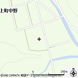 兵庫県丹波市氷上町中野17周辺の地図