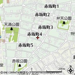 愛知県名古屋市千種区赤坂町4丁目63-2周辺の地図