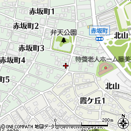 愛知県名古屋市千種区赤坂町4丁目28周辺の地図