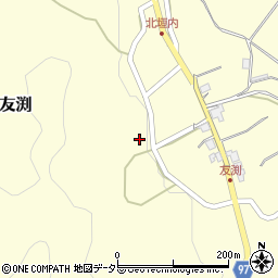 京都府福知山市三和町友渕472周辺の地図