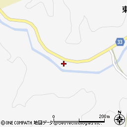 愛知県豊田市東渡合町日向西周辺の地図