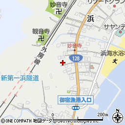 千葉県夷隅郡御宿町浜367-5周辺の地図