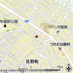 滋賀県東近江市佐野町393周辺の地図