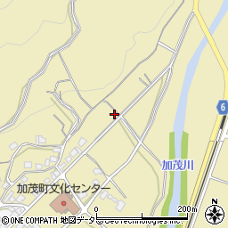 岡山県津山市加茂町塔中133周辺の地図
