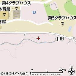 愛知県豊田市八草町丁田周辺の地図
