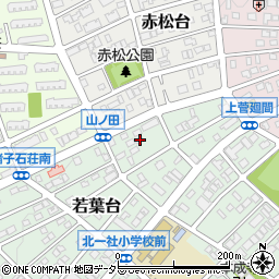 愛知県名古屋市名東区若葉台605周辺の地図