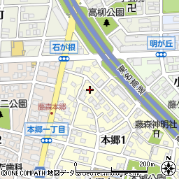 伊藤書道会館周辺の地図