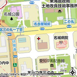愛知県弁護士会館周辺の地図
