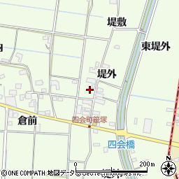 愛知県愛西市下一色町宮内17周辺の地図