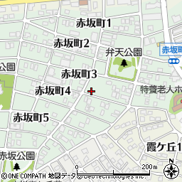 愛知県名古屋市千種区赤坂町4丁目23-2周辺の地図