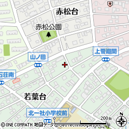 愛知県名古屋市名東区若葉台606周辺の地図