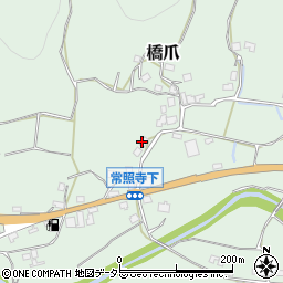 京都府船井郡京丹波町橋爪中山周辺の地図