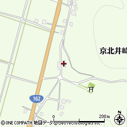 京都府京都市右京区京北井崎町東山周辺の地図