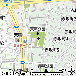 上野天満宮周辺の地図