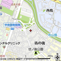 愛知県長久手市坊の後306周辺の地図