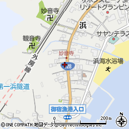 千葉県夷隅郡御宿町浜372周辺の地図