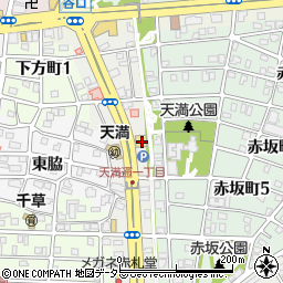 愛知県名古屋市千種区天満通1丁目48周辺の地図