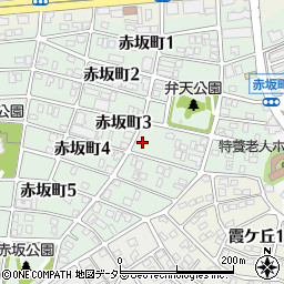 愛知県名古屋市千種区赤坂町4丁目23-1周辺の地図