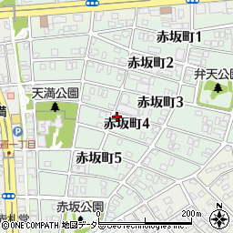 愛知県名古屋市千種区赤坂町4丁目52周辺の地図