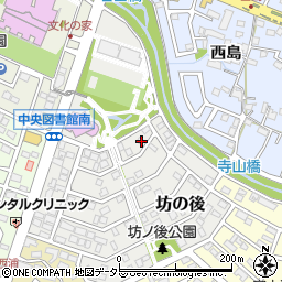 愛知県長久手市坊の後304周辺の地図