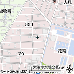 日本オーチスエレベータ　中部支店サービス倉庫周辺の地図