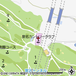 東名カントリークラブ周辺の地図