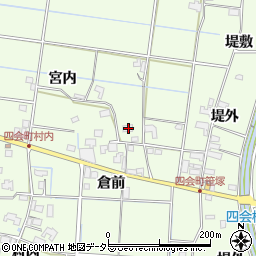 愛知県愛西市下一色町宮内95周辺の地図