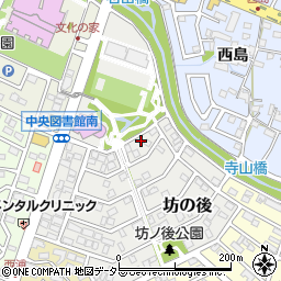 愛知県長久手市坊の後316周辺の地図
