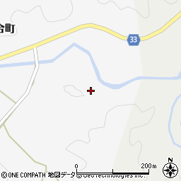 愛知県豊田市東渡合町根畑周辺の地図