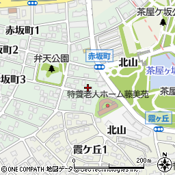 愛知県名古屋市千種区赤坂町3丁目34周辺の地図