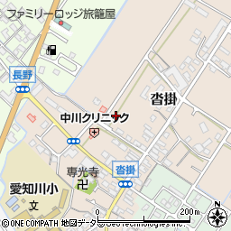 滋賀県愛知郡愛荘町沓掛周辺の地図