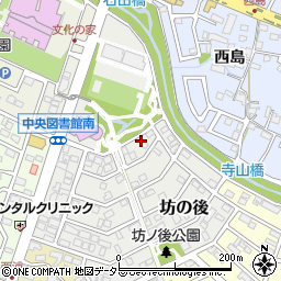 愛知県長久手市坊の後317周辺の地図
