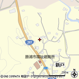 千葉県勝浦市新戸215周辺の地図
