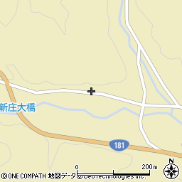 岡山県真庭郡新庄村1753周辺の地図