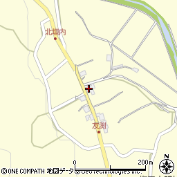 京都府福知山市三和町友渕527-1周辺の地図